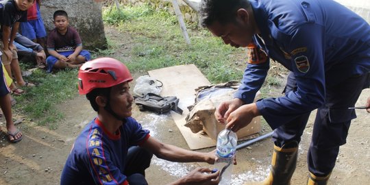 Belasan Ular Kobra Muncul di Permukiman Warga Purwakarta