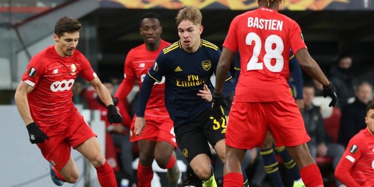 Hasil Liga Europa: Arsenal Bermain Imbang 2-2 dengan Standard Liege