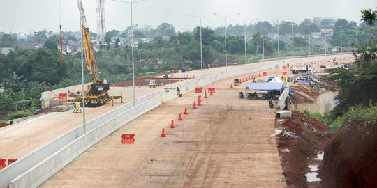 Pembangunan Ruas Tol Cinere-Serpong Capai 73 Persen