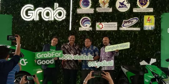 Grab Uji Coba Kendaraan Listrik di Tanah Air