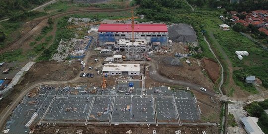 Pembangunan PLTA Jatigede 2X55 MW Capai Progres 73,18 Persen