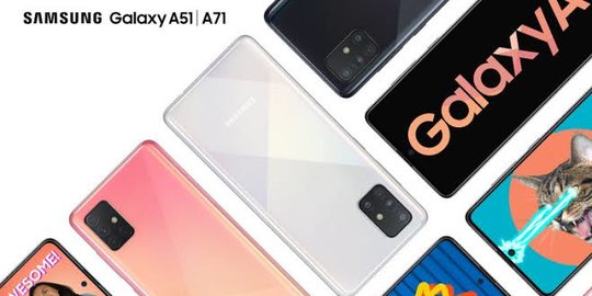 Samsung Rilis Galaxy A71 dan A51, Desain 'Kaca Plastik' dan 4 Kamera