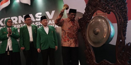 Menko Polhukam Mahfud MD Buka Mukernas V PPP