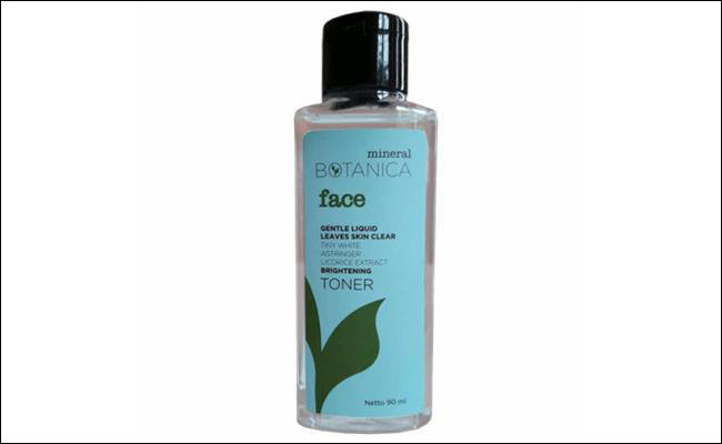 mineral botanica brightening toner