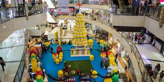 Dekorasi Natal Hiasi Mal di Jakarta