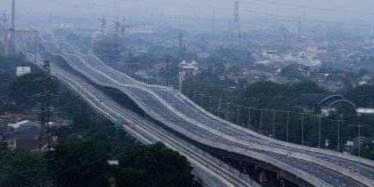 Tol Layang Jakarta Cikampek Dinilai Kurang Nyaman dan Aspal Kasar