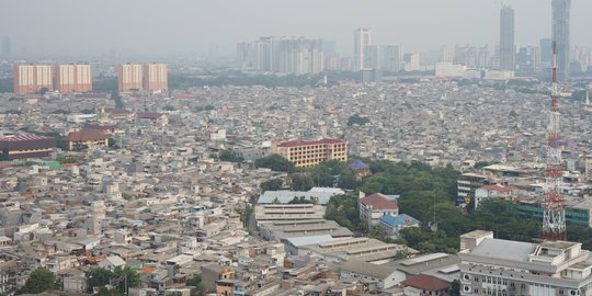 Melihat Wajah Polusi Udara di Langit Jakarta