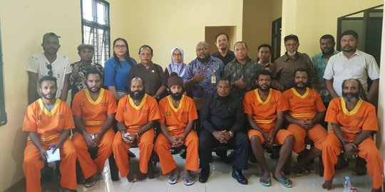 Berkas Lengkap, 7 Tersangka Makar Papua akan Disidangkan di Kalimantan Timur