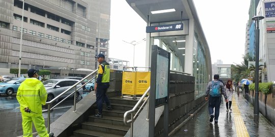 Sempat Dimatikan, Tiga Eskalator MRT Jakarta Sudah Kembali Beroperasi