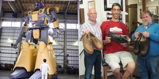 7 Daftar Rekor Dunia Terbaru, Ada Robot Raksasa Mirip Transformer