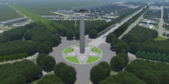 Jokowi: Tidak Ada Klaster Industri dan Pabrik di Ibu Kota Baru