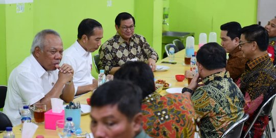 Menu Santap Malam Presiden Jokowi, Tito dan Erick Thohir di Warung Makan Tarakan