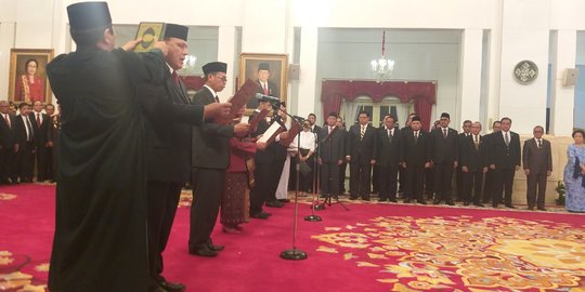 Firli Bahuri cs Resmi Pimpin KPK