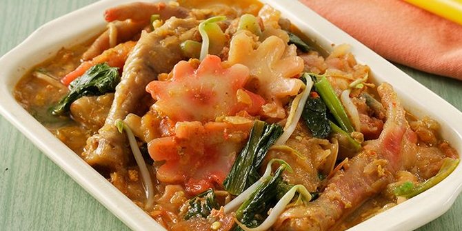  Resep  Seblak  Ceker  Pedas  dengan Bumbu Uleg merdeka com