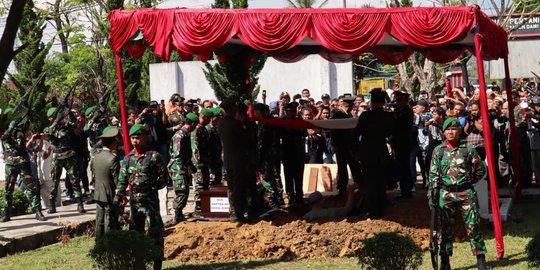 Kapten Erizal, Kopassus Gugur di Papua Dimakamkan di Taman Makam Pahlawan Sidikalang