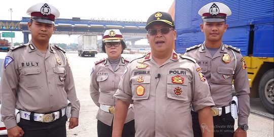 Polri Ingatkan Pengemudi Jaga Kecepatan saat Melintasi Tol Layang Jakarta-Cikampek