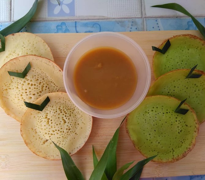 ilustrasi serabi durian