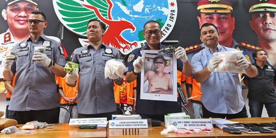 Polda Metro Jaya Ungkap Kasus Narkoba Jaringan Lapas