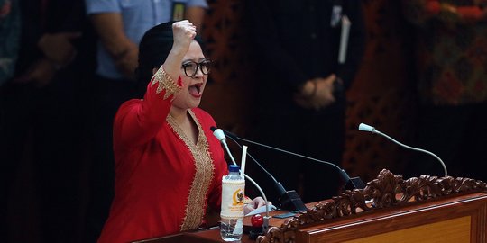 Banggakan Puan, Megawati Jengkel 22 Kali Ketua DPR Dijabat Pria