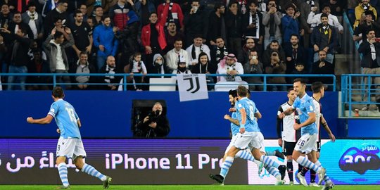 Hasil Supercoppa Italiana 2019: Juventus Ditekuk Lazio 1-3