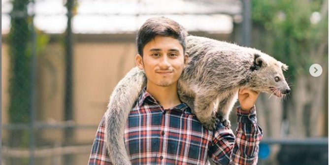 Rumah Mirip Kebun Binatang, Alshad Ahmad Sepupu Raffi Pelihara Harimau Benggala