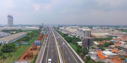 tol layang jakarta-cikampek masih harus disempurnakan