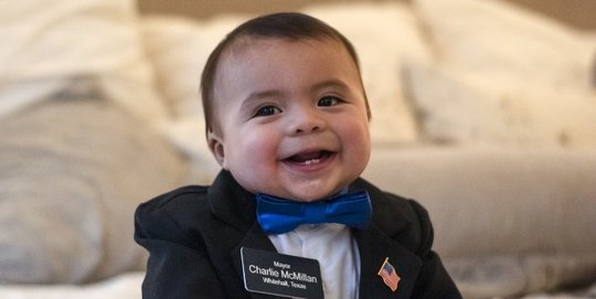 Mengenal Charlie McMillan, Bayi 7 Bulan yang Jadi Wali Kota di AS