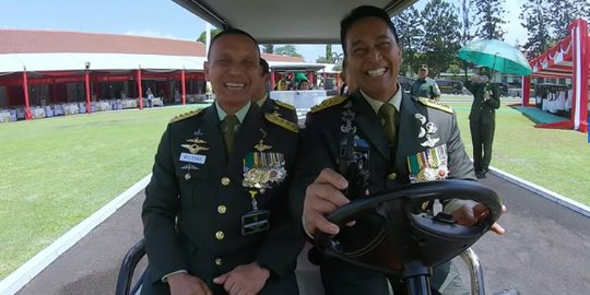 Ketika Jenderal TNI Andika Perkasa Sopiri Mantan Kasad