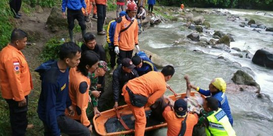 Identitas 13 Korban Selamat Kecelakaan Bus Sriwijaya Masuk Jurang di Pagaralam