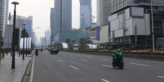 Libur Natal dan Tahun Baru, Lalu Lintas Jakarta Sepi