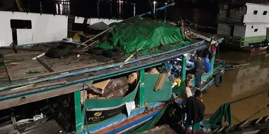 Elpiji Meledak di Atas Kapal yang Sandar di Dermaga Samarinda, 3 Orang Luka Parah