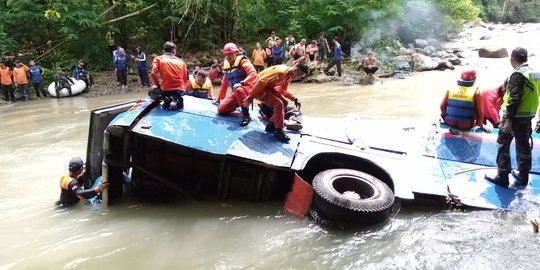Korban Tewas Bus Sriwijaya di Pagar Alam Bertambah Menjadi 34 Orang