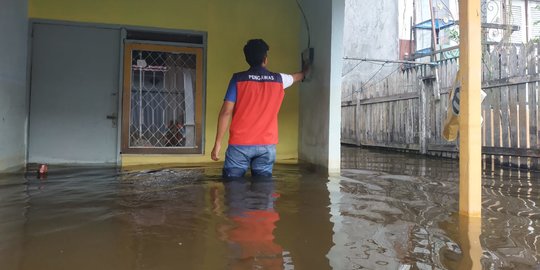 Banjir yang Rendam 652 Rumah di Samarinda Belum Kunjung Surut