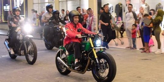 Jokowi Motoran Dikawal Kaesang, Gibran Sedih Tak Diajak