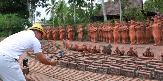 Reaksi Ridwan Kamil Lihat Ribuan Patung Penari Muncul di Tengah Sawah Banyuwangi