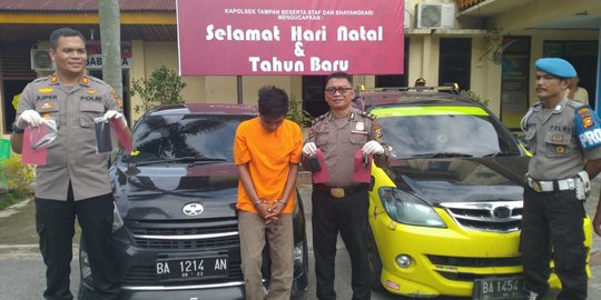 Melawan Polisi, Perampok Sopir Taksi Online di Pekanbaru Ditembak