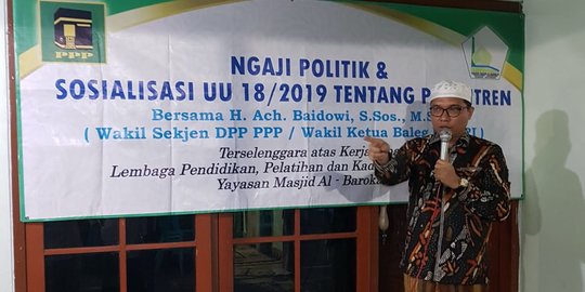 Sosialisasi UU Pesantren, PPP Gandeng Kiai-Ustaz Sambil Tahlil & Yasinan