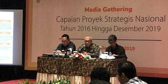 Baru 41 Persen Proyek Strategis Nasional yang Rampung Hingga Akhir 2019