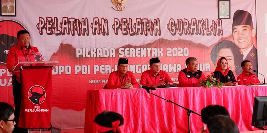 PDIP Panaskan Mesin Partai Jelang Pilkada 2020 di Jatim