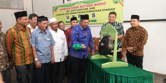 Hilangkan Rentenir, Pemkab Siak Resmikan Koperasi Anti Riba