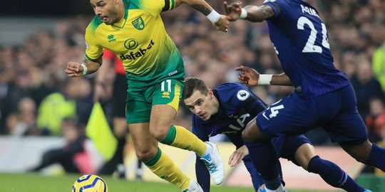 Hasil Premier League: Norwich vs Tottenham Imbang dengan Skor 2-2