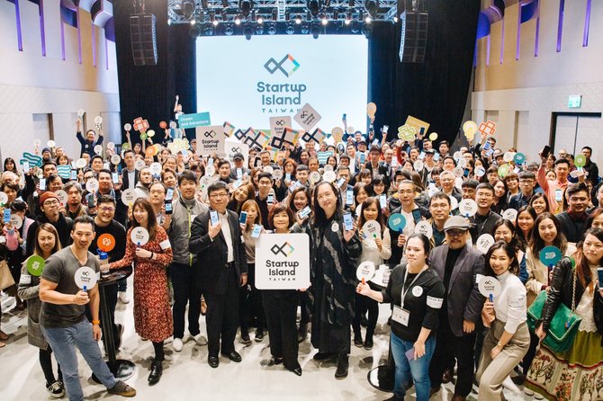 peluncuran mereklogo startup island taiwan