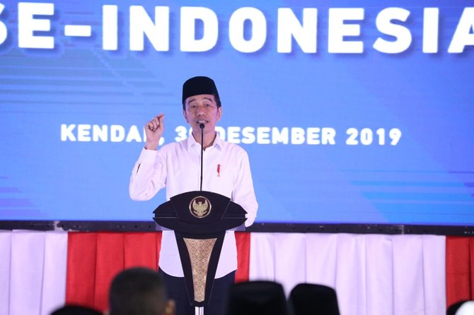 presiden joko widodo resmikan 1113 balai latihan kerja blk komunitas