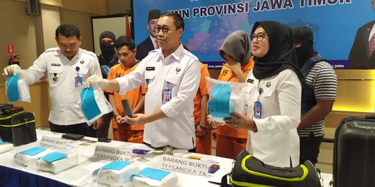 Sita 8 Kilogram Sabu, BNNP Jatim Amankan Sindikat Jaringan Malaysia