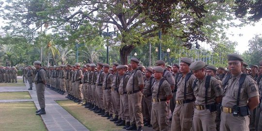 satpol pp bakal 'pelototi' copet di monas saat malam tahun baru 2020