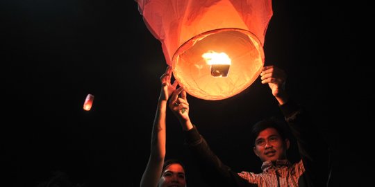 Malam Tahun Baru 2020, Tak Ada Penerbangan Lampion di Candi Borobudur