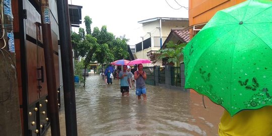 Hujan Deras, Sejumlah Wilayah di Tangerang Terendam Banjir