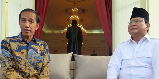 Awal Tahun 2020, Jokowi dan Prabowo Bertemu di Istana Yogyakarta
