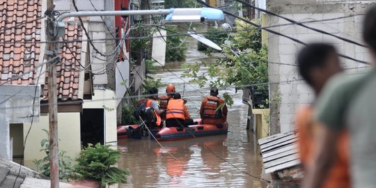 BNPB: 16 Orang Meninggal Dunia Akibat Banjir di Jabodetabek