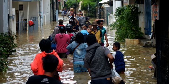 BNPB: Ada 169 Titik Banjir di Jabodetabek dan Banten